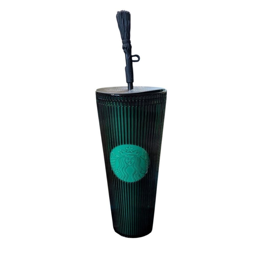 NWT LMTD RELEASE Starbucks X Wicked Elphaba Glow In the Dark Tumbler.